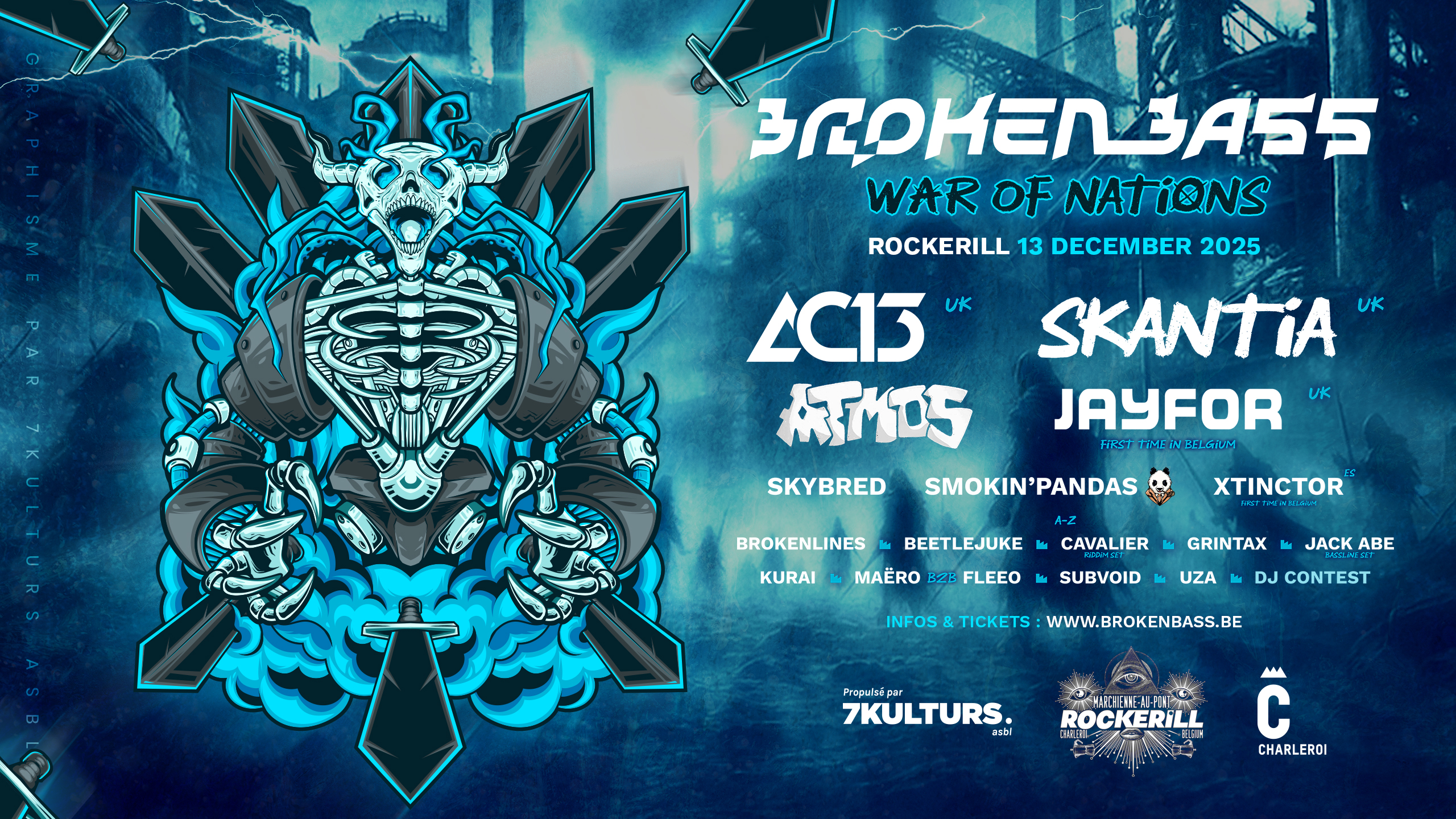 rockerill drum and bass charleroi